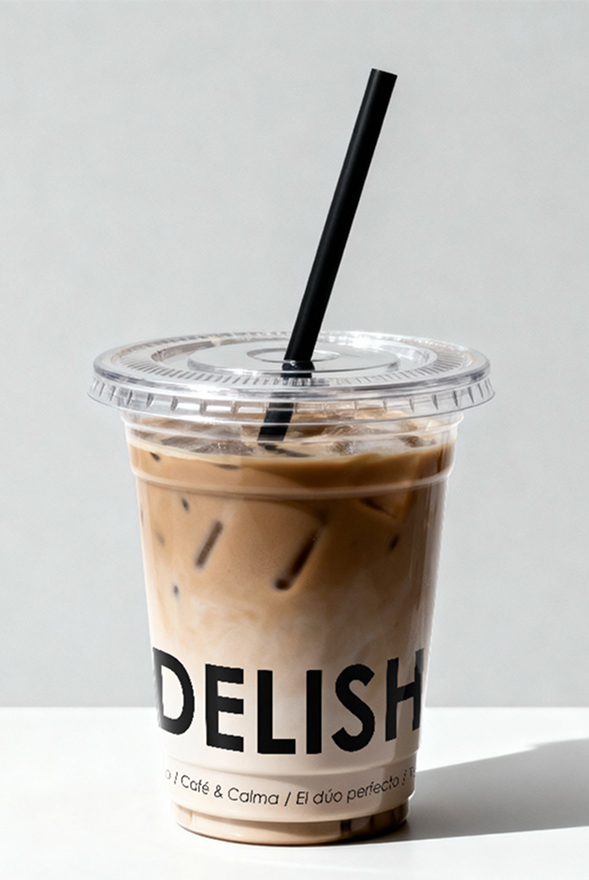 Interior del stand, personas interactuando