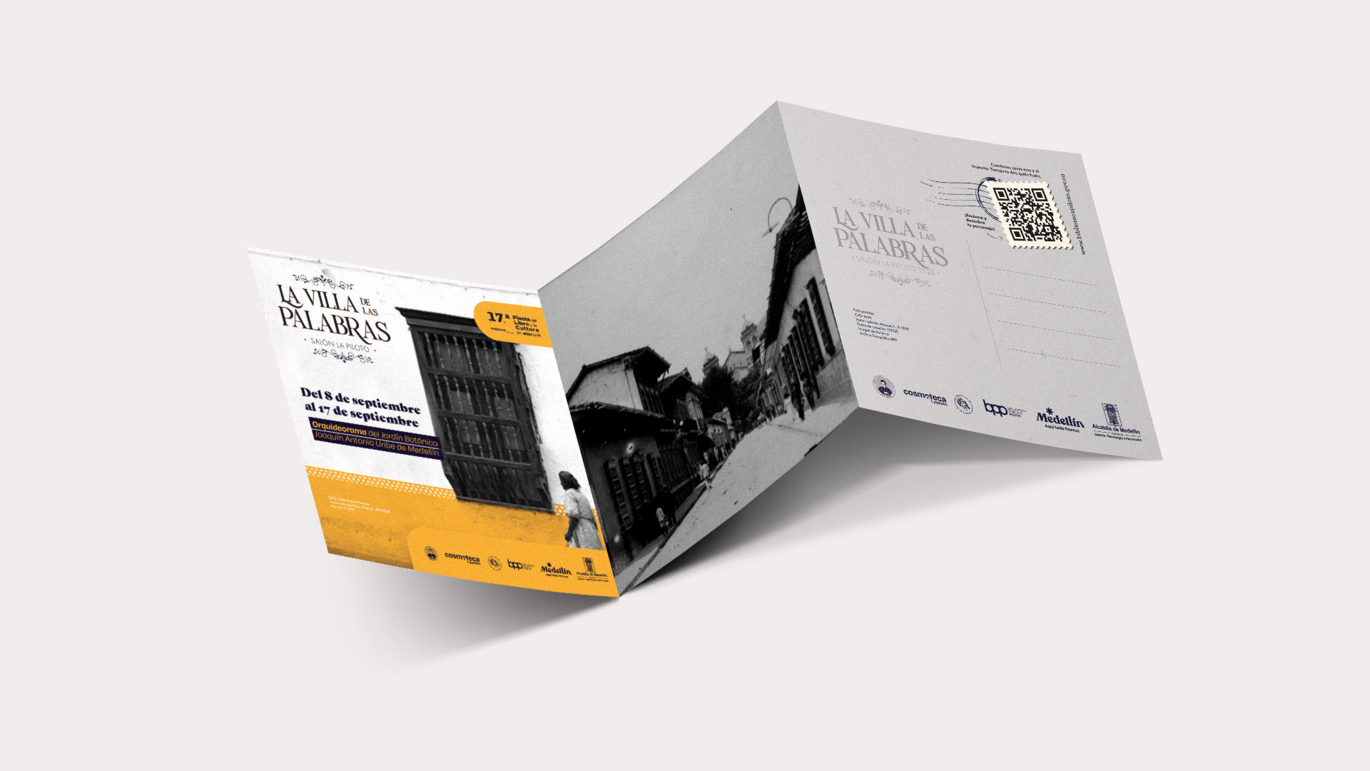 Evento La Piloto, vista general del stand y público